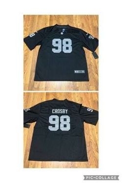 Brand new never worn Black Las Vegas Raiders Maxx Crosby Jersey