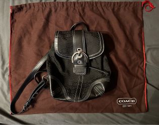 Vintage Coach Soho Mini Signature Backpack 9764