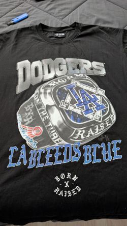 Born X Raised Dodgers World Series XL Shirt