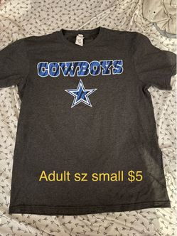 Adult Unisex cowboys shirt