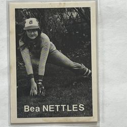 Bea Nettles Baseball Photographer Card
