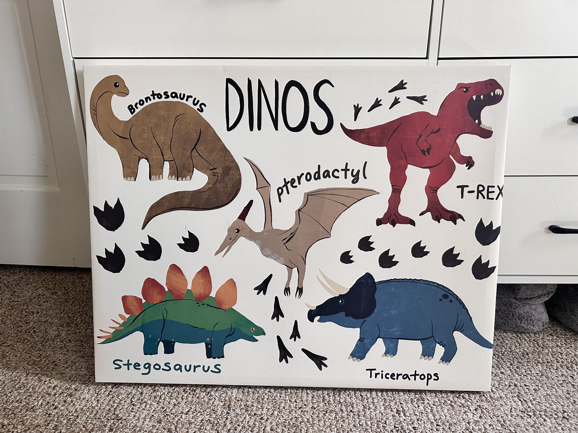Dinosaur Canvas Print