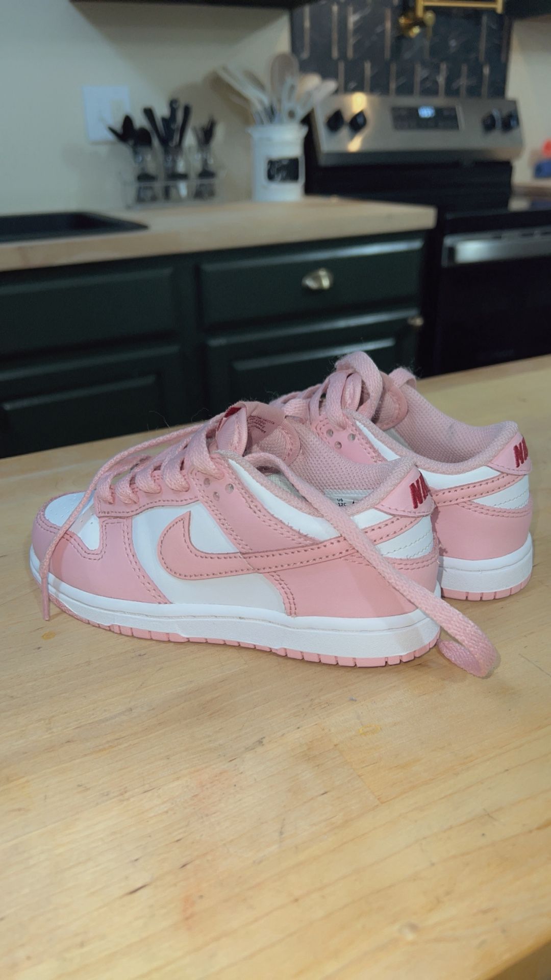 Pink And White Nike Dunk