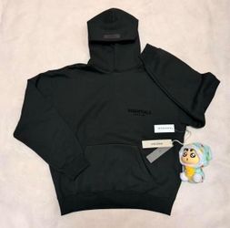 Essentials black hoodie