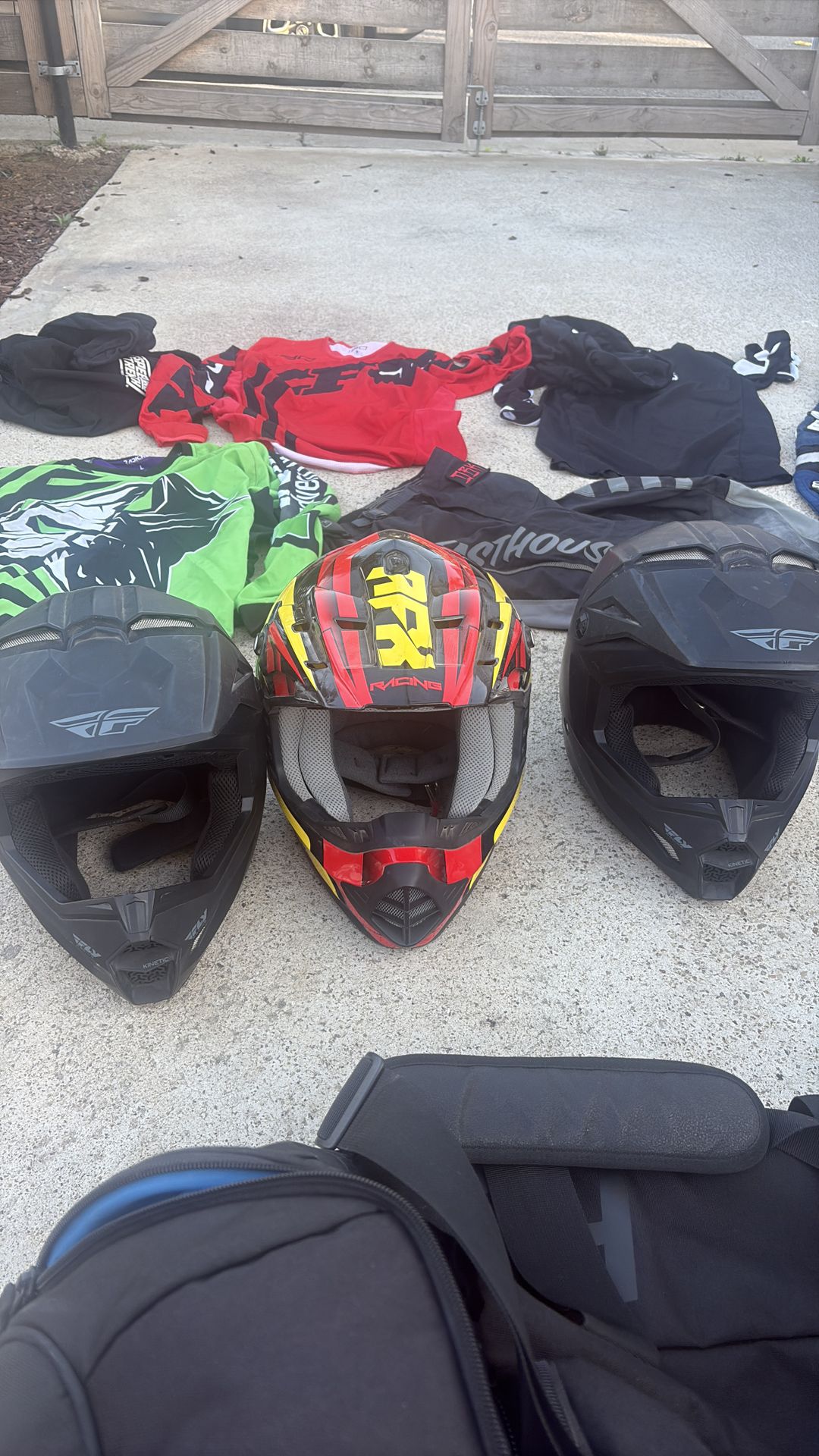 Dirt bike helmets and gear make an offer