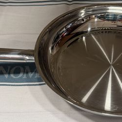 Premium Cuisinart 9-1/2" 18/10 Stainless Steel Skillet 