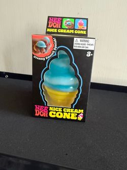 Nee Doh Nice Cream Cone Squishy Toy