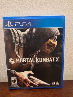 Mortal Kombat X - PlayStation 4 - Case Only NO GAME