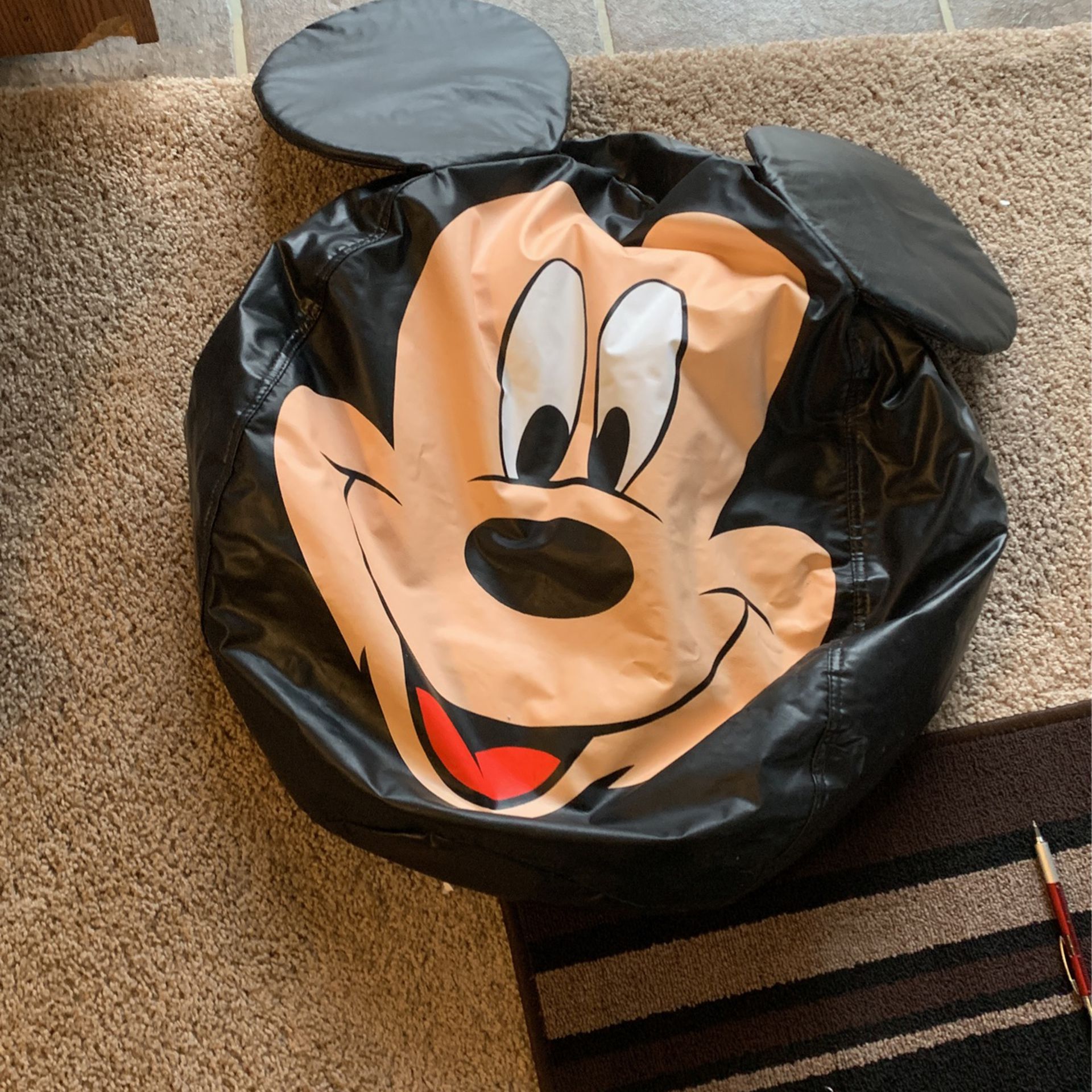Disney ‘s Mickey Mouse Bean  Bag Chair (100# Limit ) 