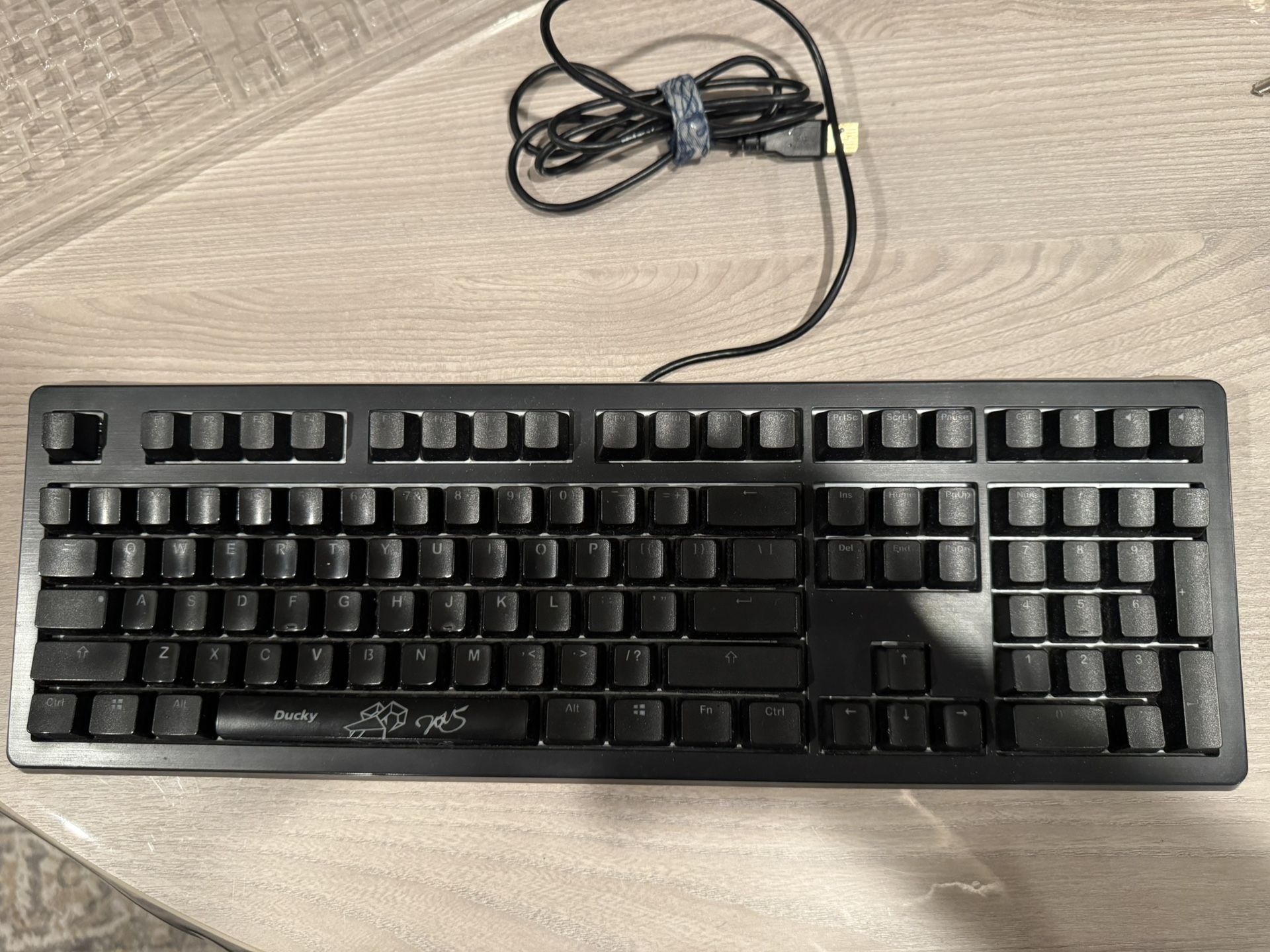 Ducky Shine 5 Mechanical Gaming Keyboard Cherry MX Red Keys