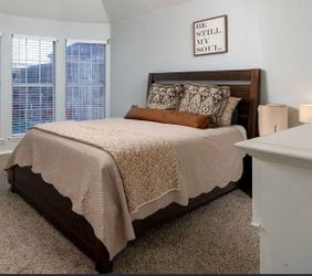 Farmhouse Ashley Furniture Queen Bedframe