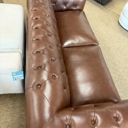 Top grain Leather Sofa-Zoe -zero down Payment 