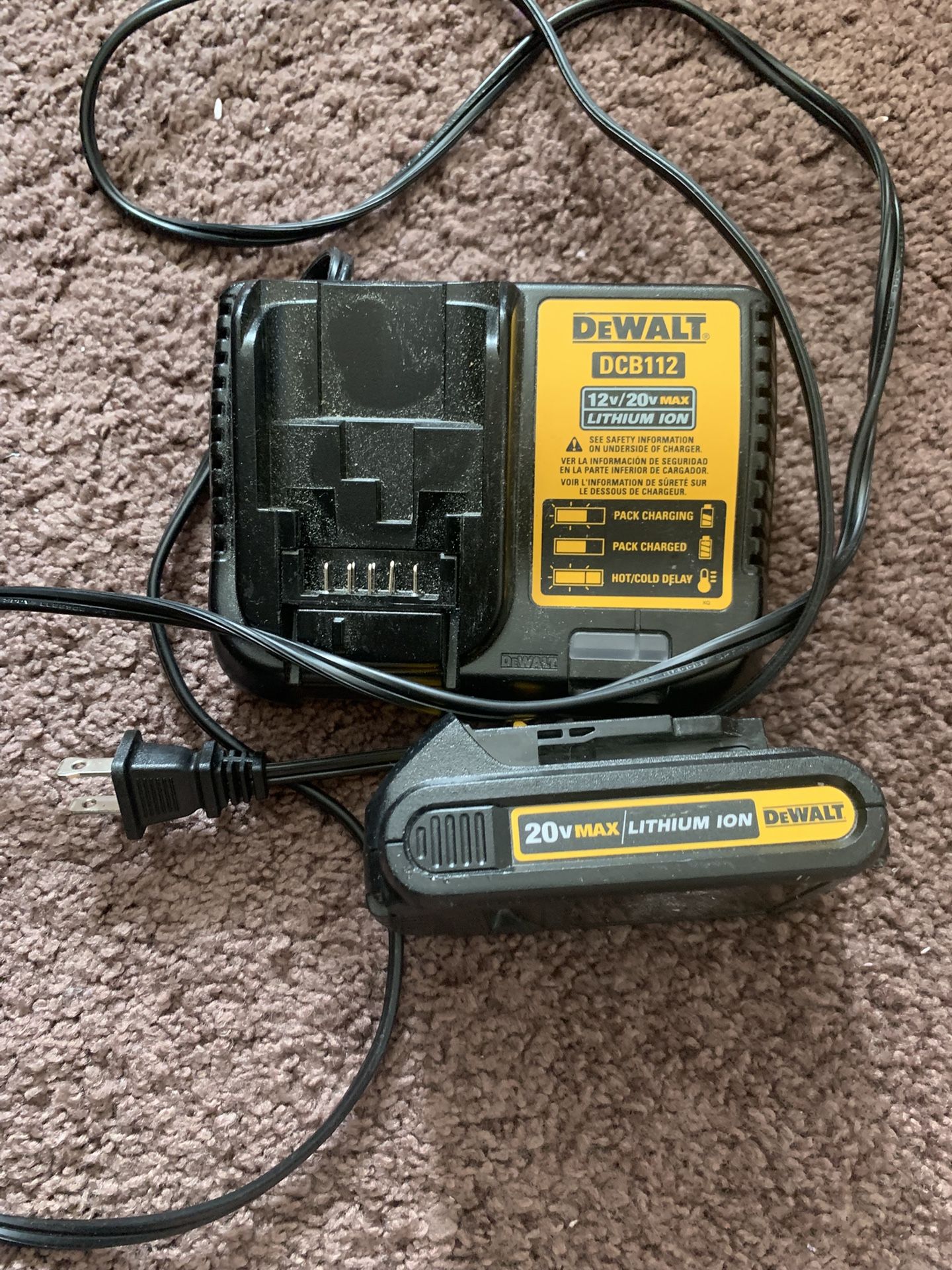 Dewalt Charger And Battery