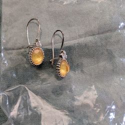 Yellow Earrings