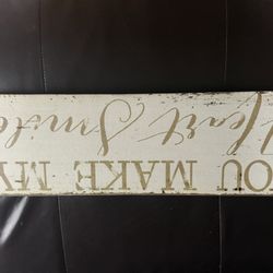 Decorative Wall Sign