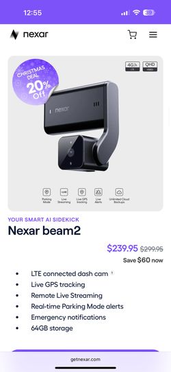 Nexar Car Dash CAM