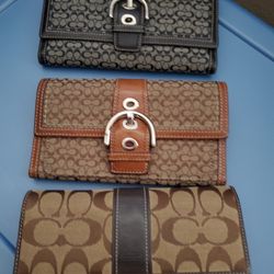 Vintage Coaxh Wallets 