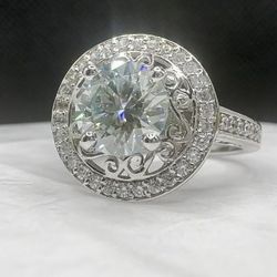 Diamond Cvd 3ct Solitaire Ring 1000$ Obo