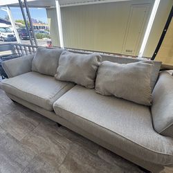 Light Weight Gray Small Couch - Good Condition