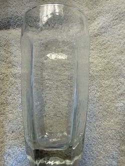 Libbey Chivalry Clear 16 oz Cooler Glass Tumbler 6-1/8” Discontinued USA