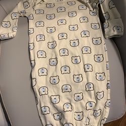 Baby bear sleeper pajamas