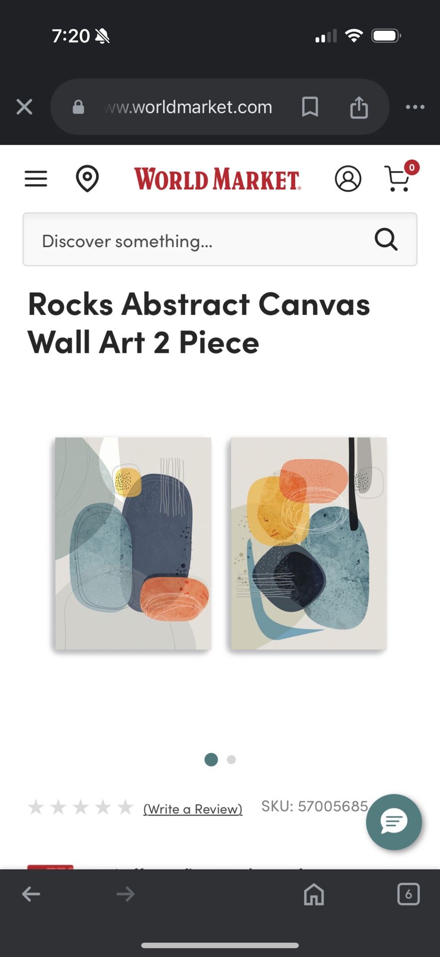 World market wall art!