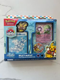 2025 World Championship Deck: Riley McKay (Flutter Devo Gardevoir) - World Championship Decks (WCD)