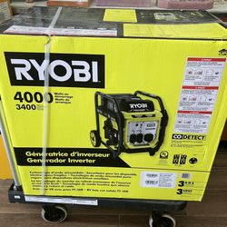 Ryobi 4000-Watt Gasoline Powered Digital Inverter Generator RYi4022