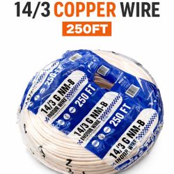 14/3 Copper Wire 250ft Roll