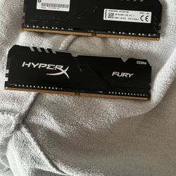 DDR4 16gb (8 Per Stick) HyperX