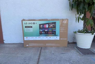 MV 43” Lg smart 4k led Uhd tv