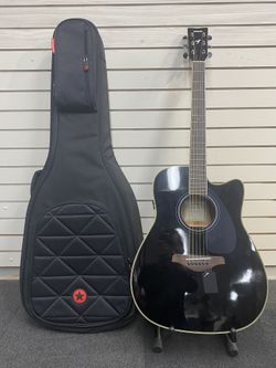 Yamaha FGC-TA Transacoustic Cutaway Acoustic-electric Guitar  (A1G006957)