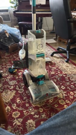 Hoover Smartwash Automatic Carpet Cleaner Machine, FH52000, Turquoise