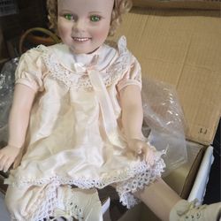 Shirley Temple Porcelain Doll