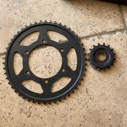 Triumph Tiger Stock Sprockets
