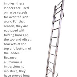Duo Safety MF Overside Boat Ladder 10’ Model 
