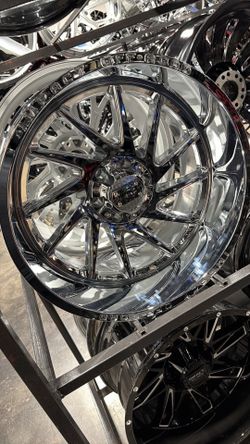 Chrome 22x12 wheels tire new 6lug trucks