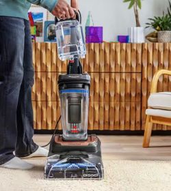 NEW Carpet Cleaner W/ HydroSteam Technology, BISSELL Revolution HydroSteam Carpet Cleaner, Upright Deep Cleaner !