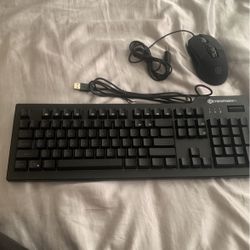 Cyber Power Mouse and Keyboard 