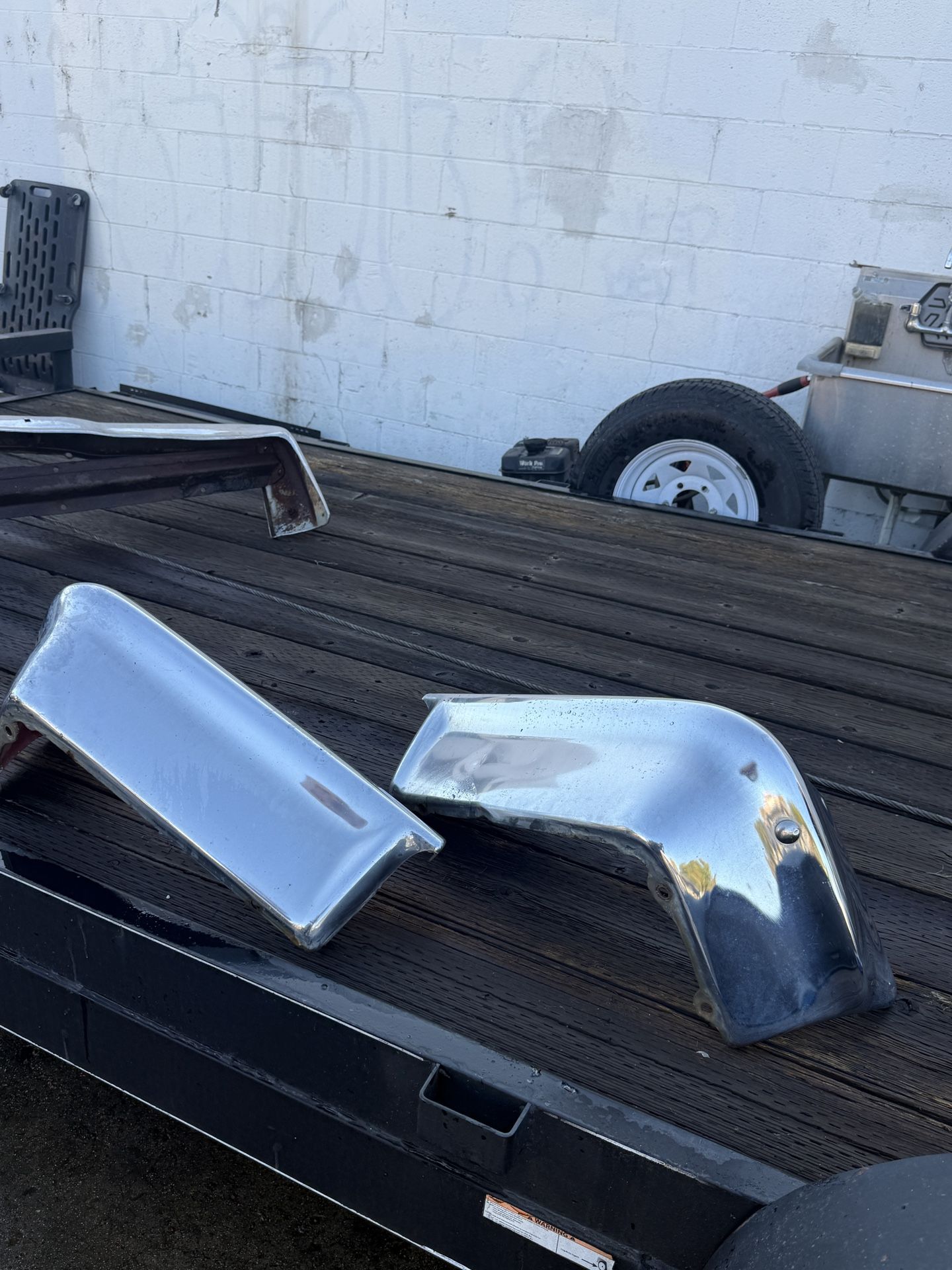 62 Impala Front Bumper Ends