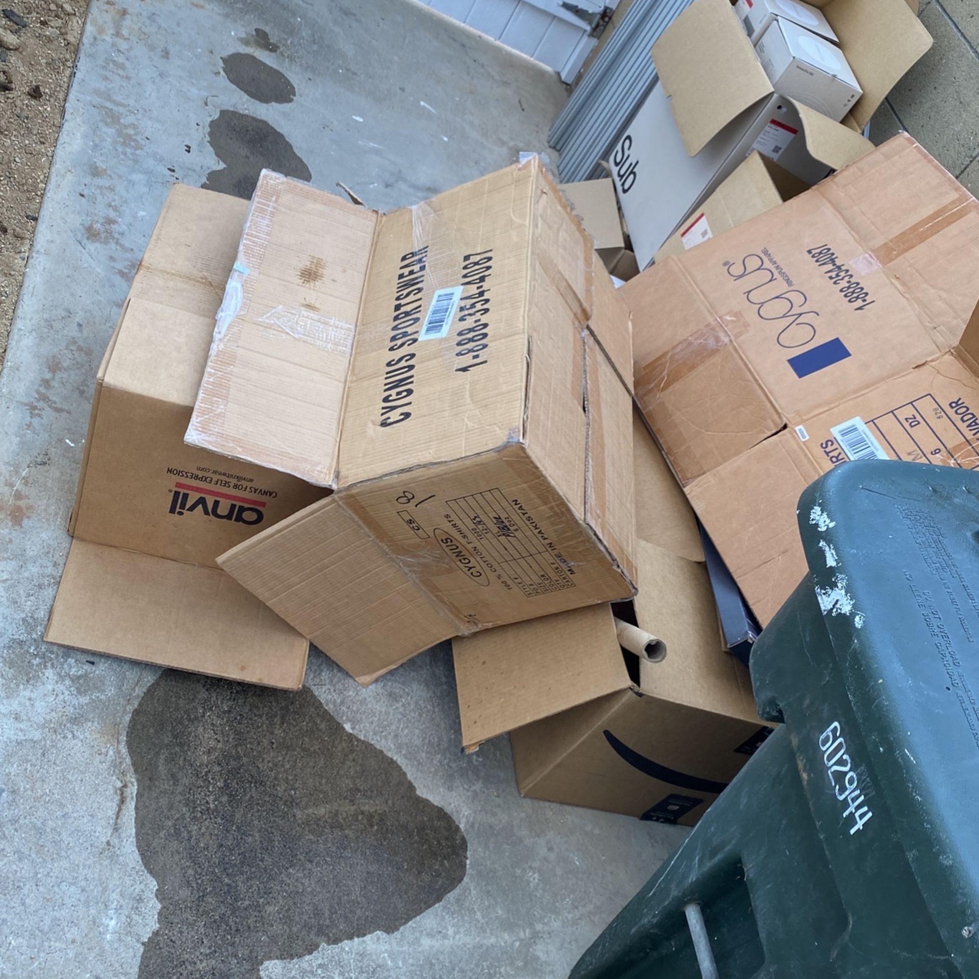 Free Cardboard Boxes