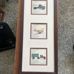 Vintage Toy Panel Transportation Wall Art