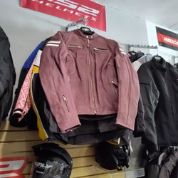 Women Motorcycle Riding Leather Jacket Joe Rocket Black Friday Deal $150 Original Price $300 Size Large Only