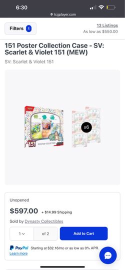 🔥  🖼️ 151 Poster Collection — Sealed Case
