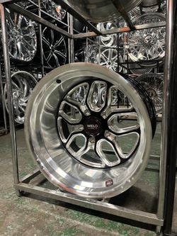 17 INCH 17x11 WELD RACING WHEELS RIMS TIRES
