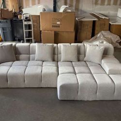 Sectional Sofa with Pillows. $39 Down 
