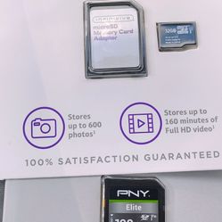 32,64,128 GB SDXC ELITE FLASH 📸 DRIVE'S