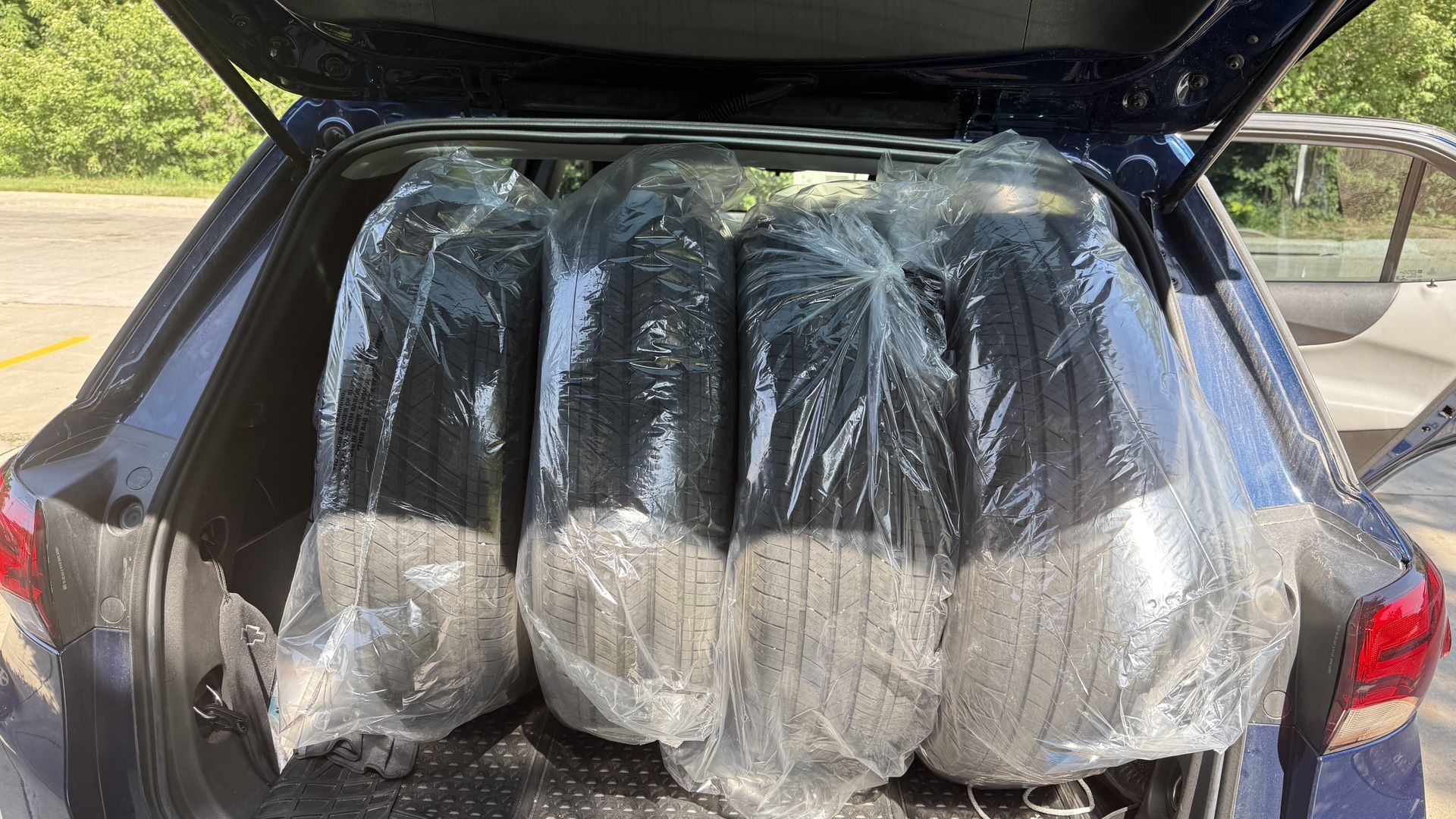 4 Michelin Tires From 2022 Chevy Equinox