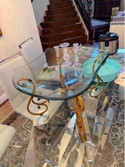Extra large fruit metal and glass display