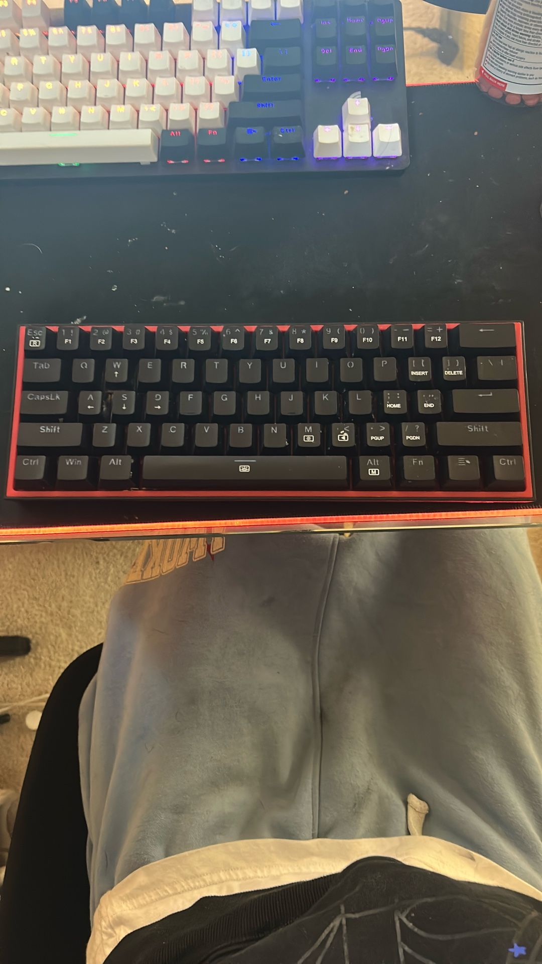 Red dragon RGB keyboard